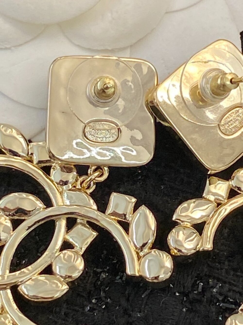 Chanel Stud Earrings - Picture 7 of 9
